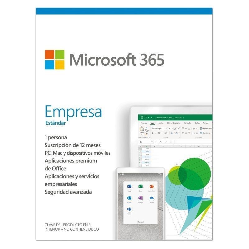 Microsoft 365 empresa estándar - word - excel - powerpoint -
