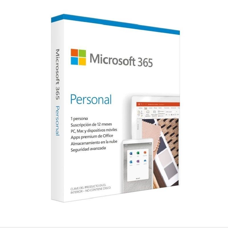 Microsoft 365 personal - word - excel - powerpoint - outlook -
