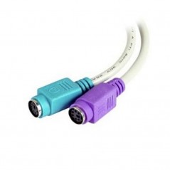 Cable USB 2. 0 3GO C101/ USB Macho - 2x PS2 Macho