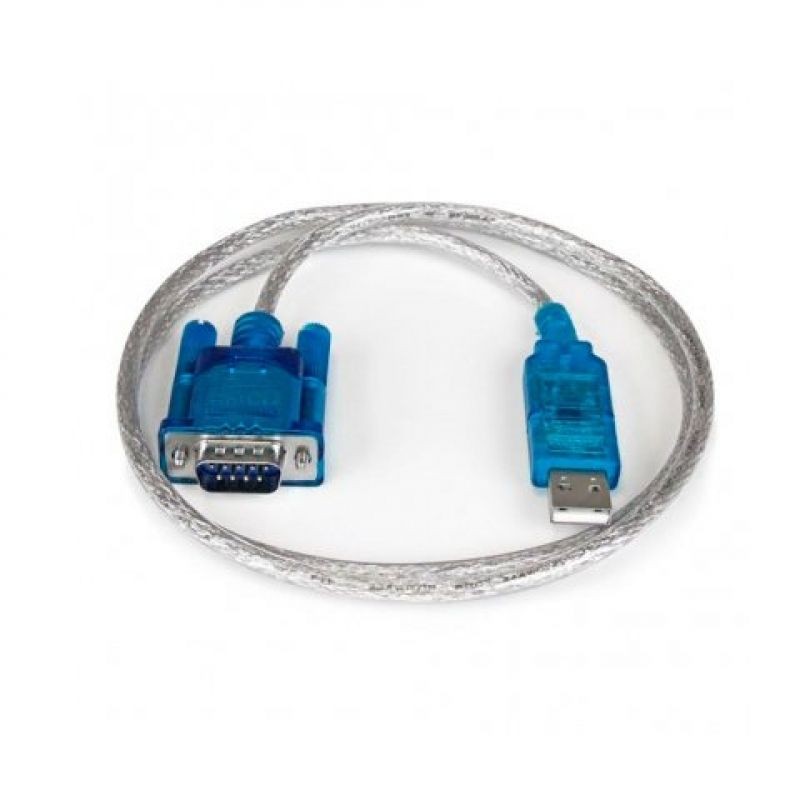 Cable USB 2. 0 3GO C102/ USB Macho - RS232 Macho/ 50cm/ Negro