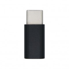 Adaptador Aisens A108-0414/ USB Tipo-C Macho - Micro USB Hembra