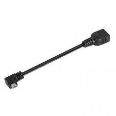 Cable USB 2. 0 Aisens A101-0032/ MicroUSB Macho - MicroUSB Hembra/ 15cm/ Negro