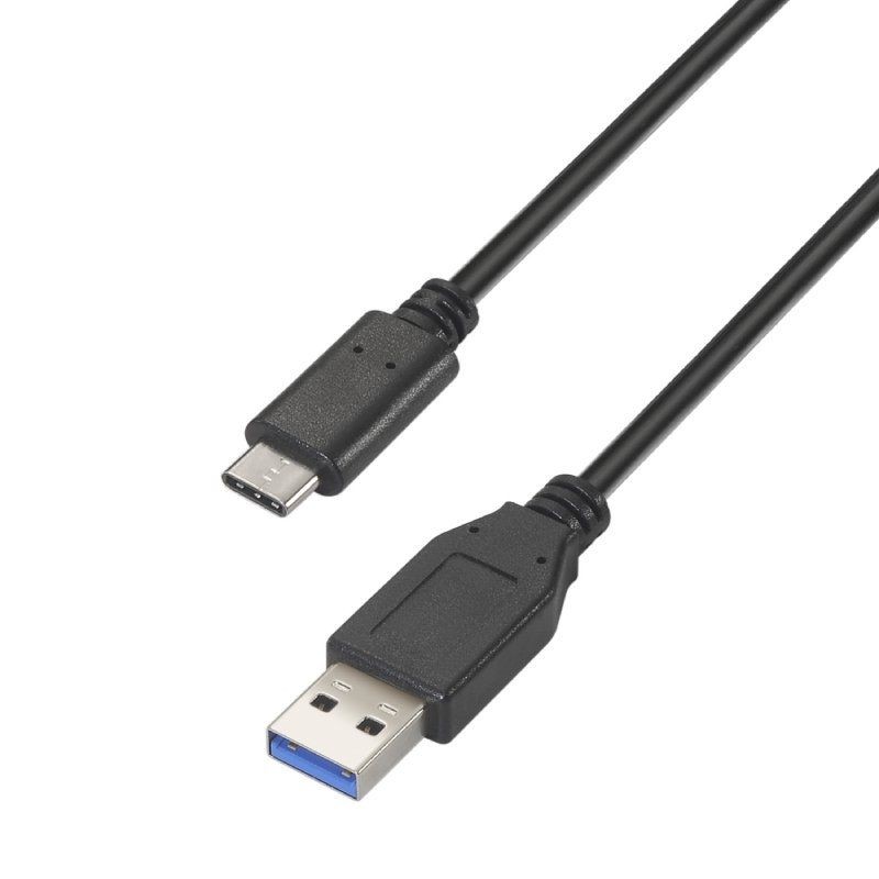 Cable USB 3. 1 Aisens A107-0450/ USB Tipo-C Macho - USB Macho/ 1. 5m/ Negro