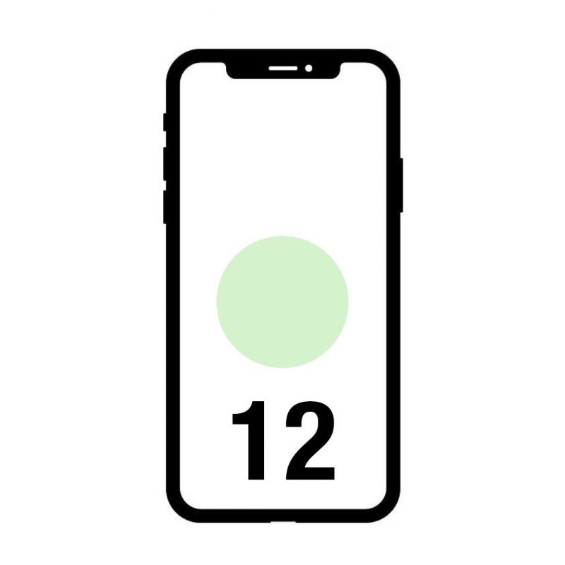 Smartphone Apple iPhone 12 128GB/ 6. 1"/ 5G/ Verde