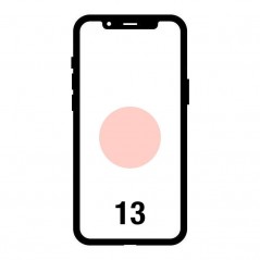 Smartphone Apple iPhone 13 128GB/ 6. 1"/ 5G/ Rosa