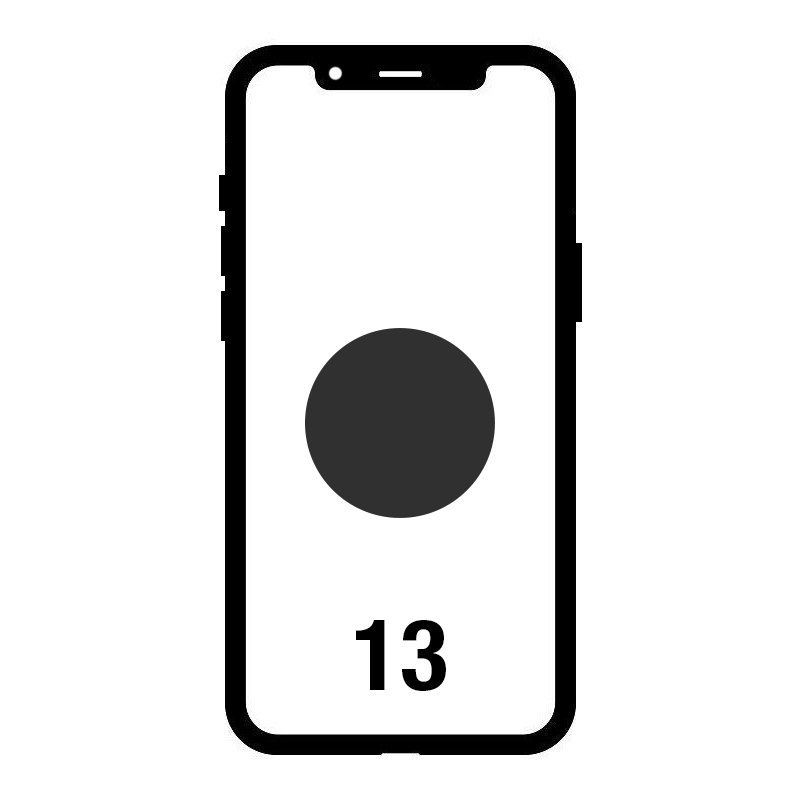 Smartphone Apple iPhone 13 256GB/ 6. 1"/ 5G/ Negro Medianoche