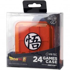Caja de Almacenamiento para Juegos Nintendo Switch Blade FR-TEC Dragon Ball Super/ Capacidad para 24 Juegos y 2 Micro SD