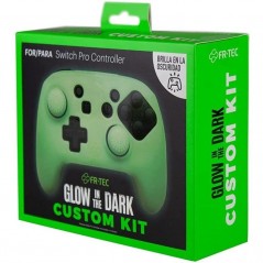Funda Protectora de Silicona + Grip para Nintendo Switch Blade FR-TEC Glow in the Dark Pro Controller