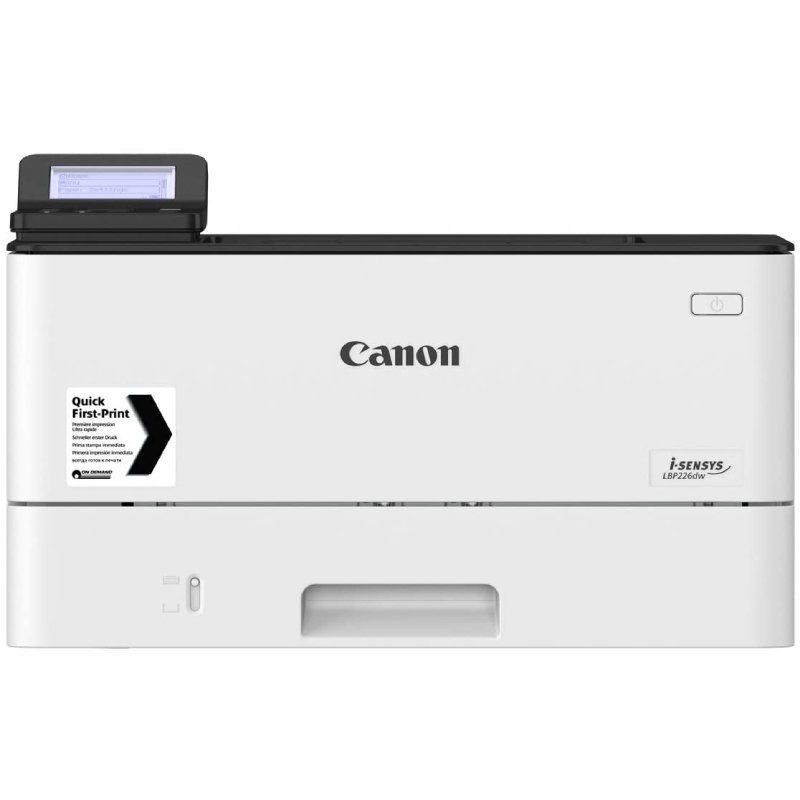 Impresora Láser Monocromo Canon I-SENSYS LBP226DW WiFi/ Dúplex/ Blanca