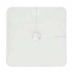 Báscula de Bańo Cecotec Surface Precision 9600 Smarth Healthy/ Análisis Corporal/ Bluetooth/ Hasta 180kg/ Blanca