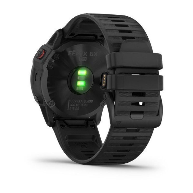 Smartwatch Garmin Fénix 6 Pro/ Notificaciones/ Frecuencia Cardíaca/ GPS/ Negro