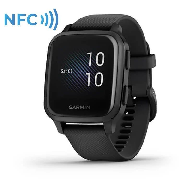 Smartwatch Garmin Venu SQ Music Edition/ Notificaciones/ Frecuencia Cardíaca/ GPS/ Negro