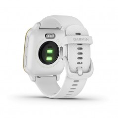 Smartwatch Garmin Venu SQ/ Notificaciones/ Frecuencia Cardíaca/ GPS/ Oro Claro