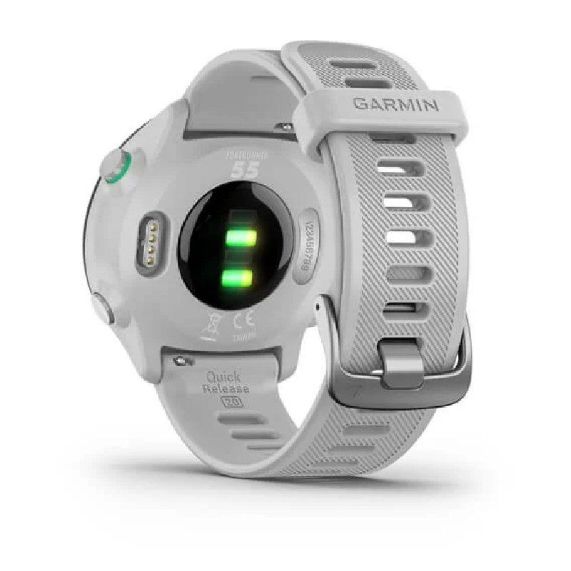 Smartwatch Garmin Forerunner 55/ Notificaciones/ Frecuencia Cardíaca/ GPS/ Blanco