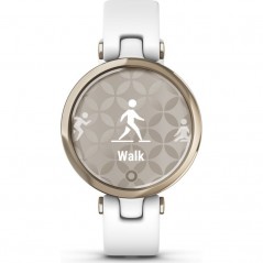 Smartwatch Garmin Lily Sport/ Notificaciones/ Frecuencia Cardíaca/ GPS/ Oro Crema y Blanco