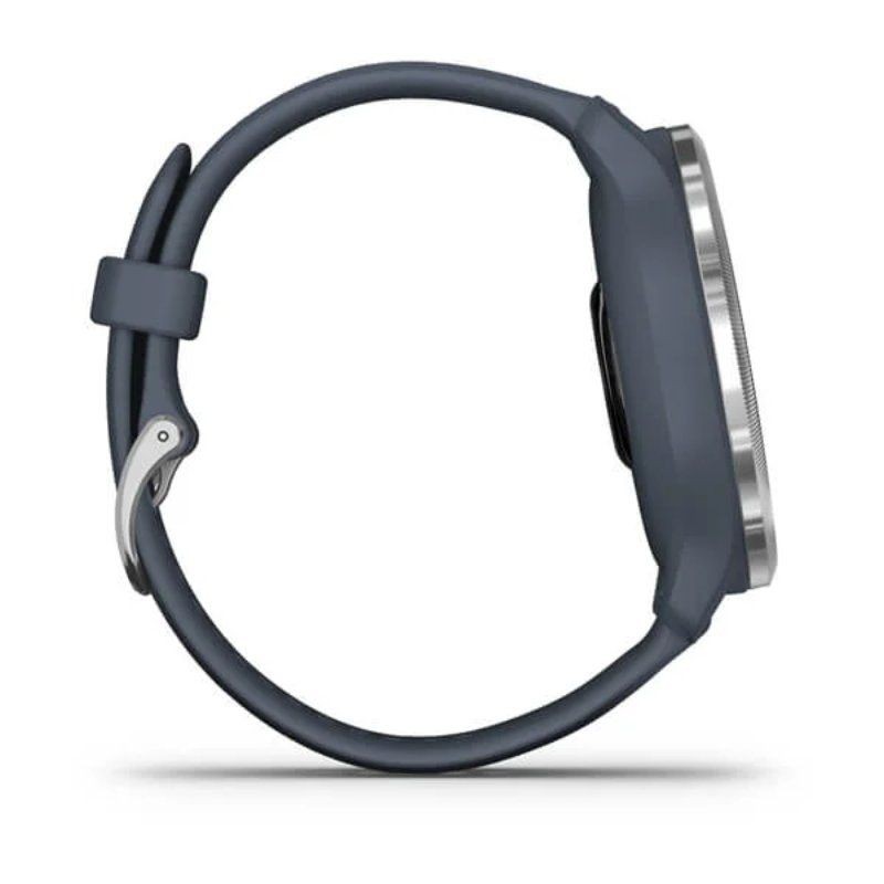 Smartwatch Garmin Venu 2 Notificaciones/ Frecuencia Cardíaca/ GPS/ Azul Grafito y Plata