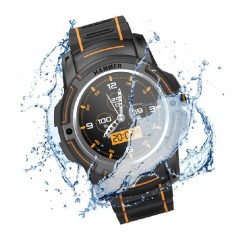 Smartwatch Hammer Watch/ Notificaciones/ Frecuencia Cardíaca/ GPS/ Negro