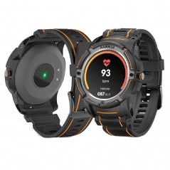 Smartwatch Hammer Watch/ Notificaciones/ Frecuencia Cardíaca/ GPS/ Negro