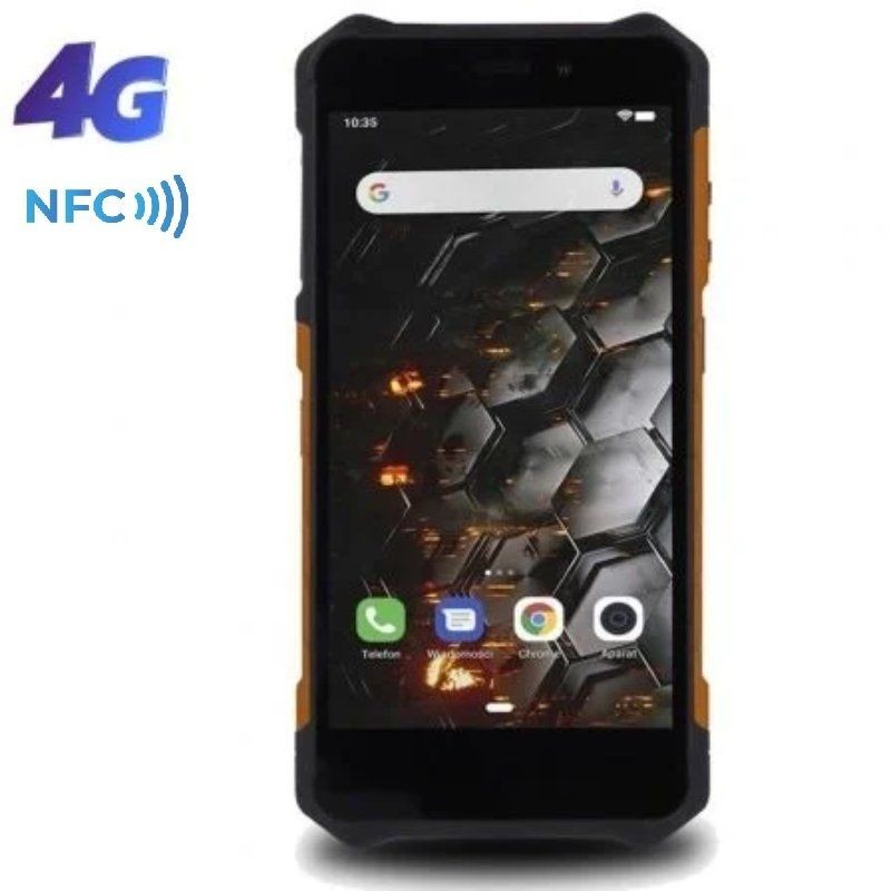Smartphone Ruggerizado Hammer Iron 3 LTE 3GB/ 32GB/ 5. 5"/ Negro y Naranja