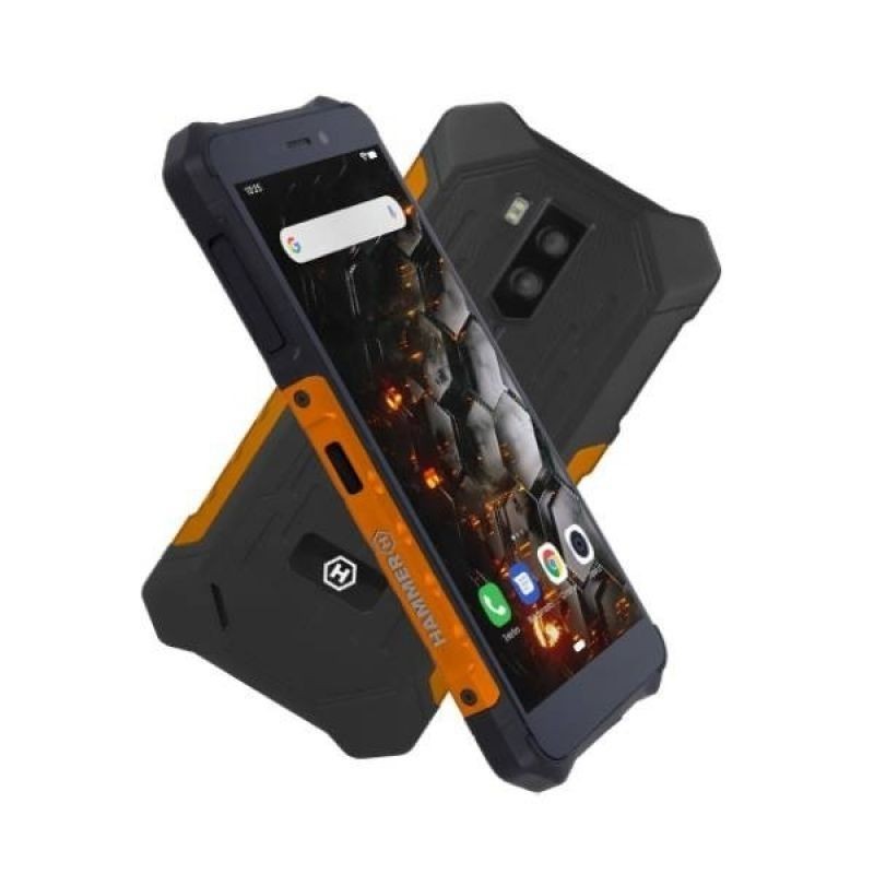 Smartphone Ruggerizado Hammer Iron 3 LTE 3GB/ 32GB/ 5. 5"/ Negro y Naranja