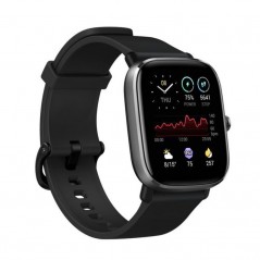 Smartwatch Huami Amazfit GTS 2 Mini/ Notificaciones/ Frecuencia Cardíaca/ Negro Meteorito
