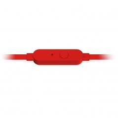 Auriculares Intrauditivos JBL T110/ con Micrófono/ Jack 3. 5/ Rojos