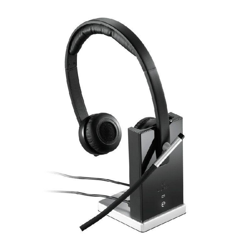 Auriculares Inalámbricos Logitech H820E/ con Micrófono/ USB/ Radiofrecuencia/ Negros