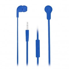 Auriculares Intrauditivos NGS Cross Skip con Micrófono Jack 3.5 Azules
