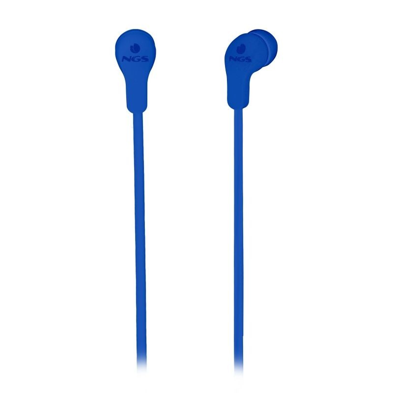 Auriculares Intrauditivos NGS Cross Skip con Micrófono Jack 3.5 Azules