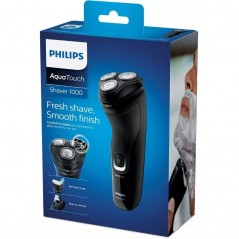 Afeitadora Philips Shaver Series 1000 S1223 41 con Batería 6 Accesorios