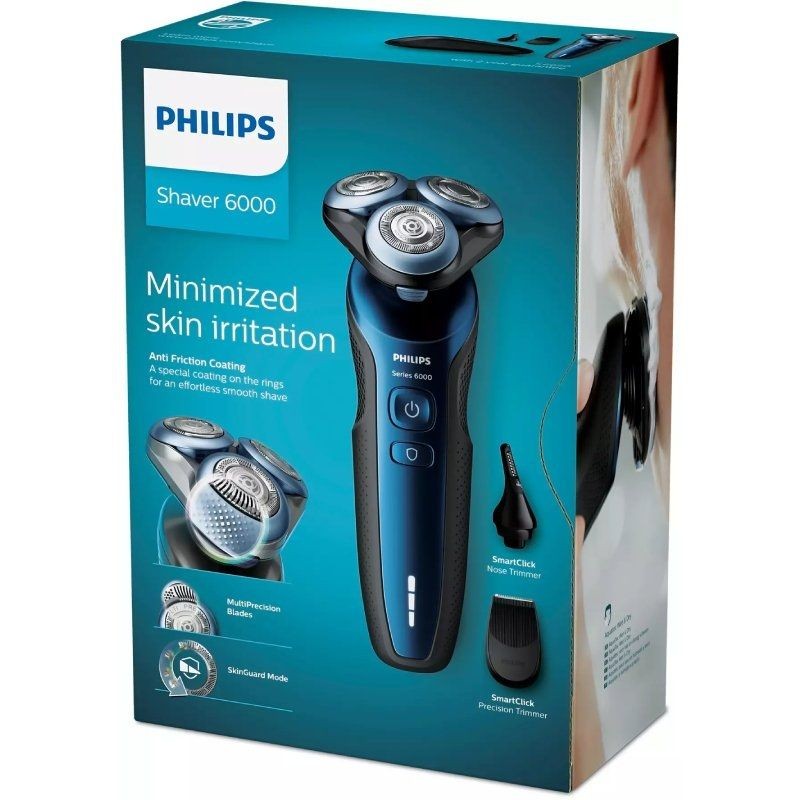 Philips S5466/17 Afeitadora Serie 5000 Wet & Dry Afeitadora De Barba Azul