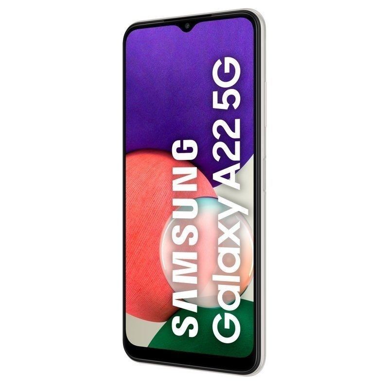 Smartphone Samsung Galaxy A22 4GB 64GB 6.6 5G Blanco