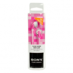 Auriculares Intrauditivos Sony MDR-E9LP Jack 3.5 Rosas