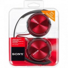 Auriculares Sony MDRZX310APR con Micrófono Jack 3.5 Rojos