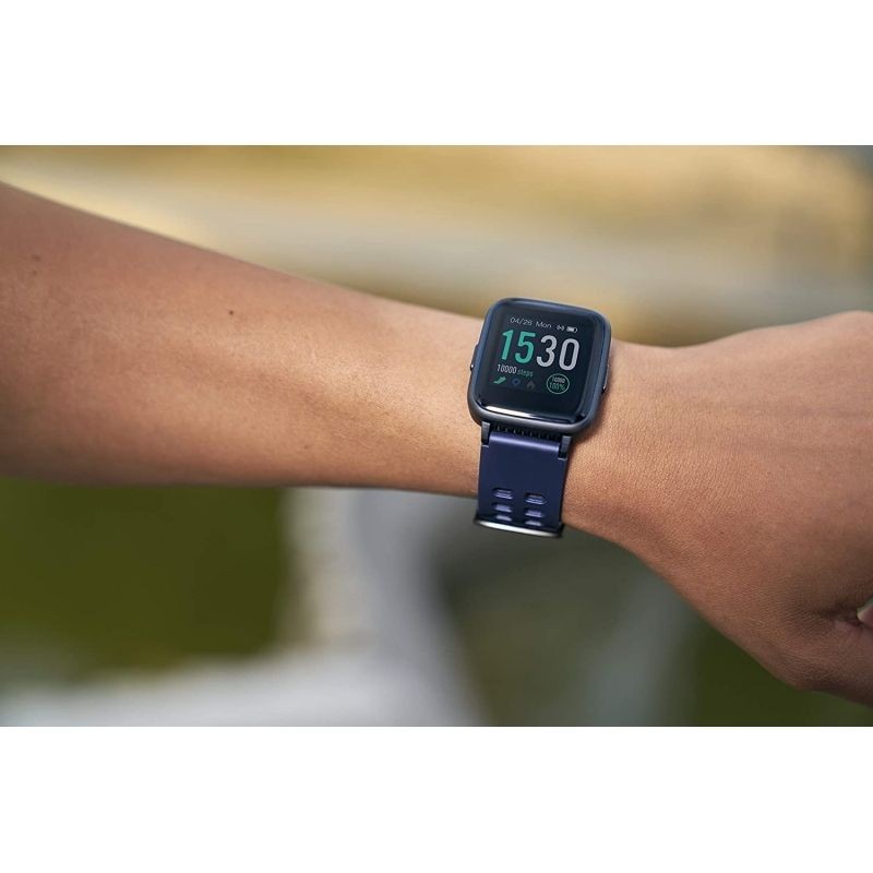 Smartwatch Sunstech Fitlifewatch Notificaciones Frecuencia Cardíaca Azul