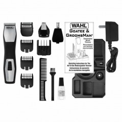 Afeitadora WAHL Body Groomer PRO All In One con Batería con Cable 7 Accesorios