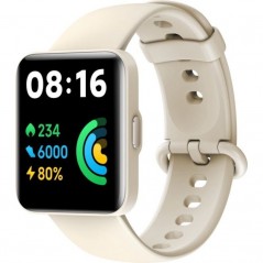 Smartwatch Xiaomi Redmi Watch 2 Lite Notificaciones Frecuencia Cardíaca GPS Beige