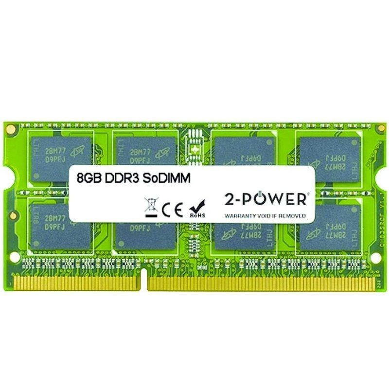 Memoria RAM 2-Power MultiSpeed 8GB DDR3L 1066 1333 1600 MHz 1.35V CL7 9 11 SODIMM