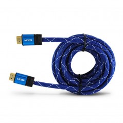 Cable HDMI 2.0 4K 3GO CHDMI52 HDMI Macho - HDMI Macho 5m Azul