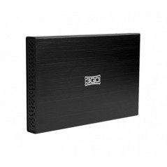 Caja Externa para Disco Duro de 2.5 3GO HDD25BK12 USB 2.0