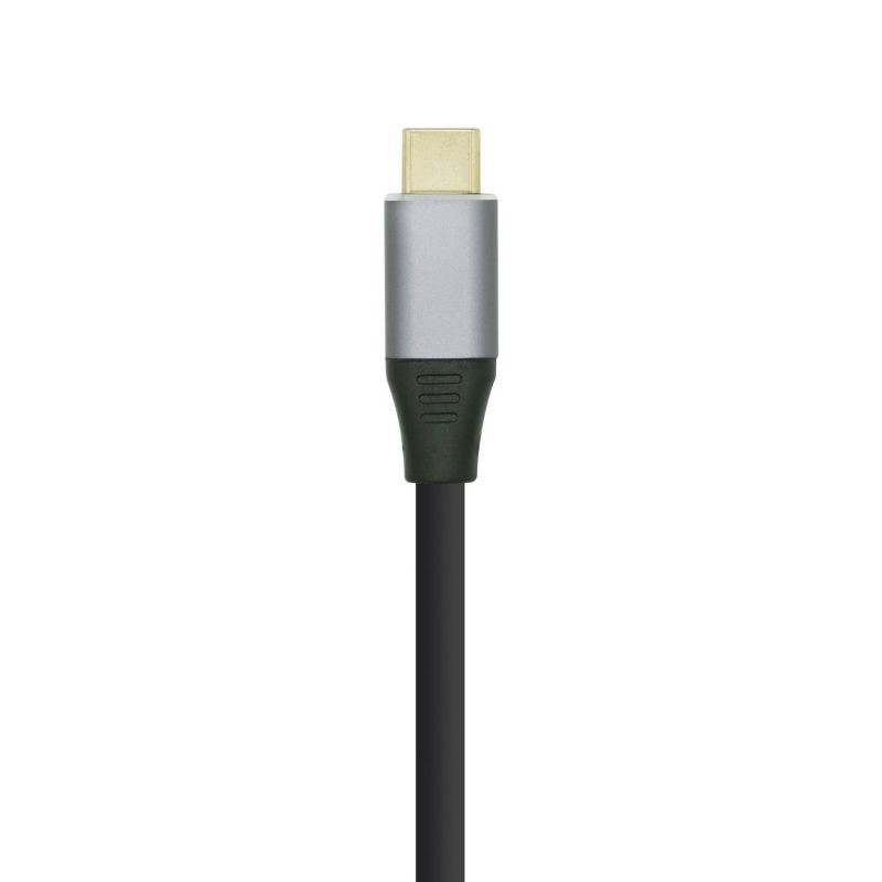 Cable Conversor Aisens A109-0392 USB Tipo-C Macho - HDMI Macho 0.8m Negro