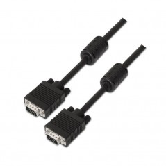 Cable SVGA Aisens A113-0072 VGA Macho - VGA Macho 3m Negro
