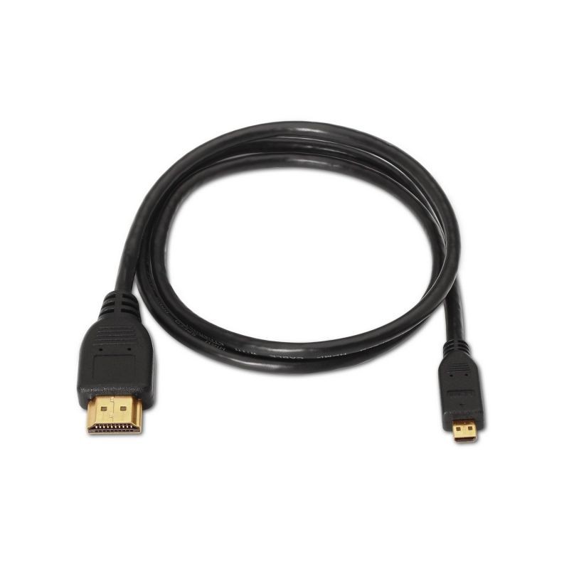 Cable Micro HDMI Aisens A119-0116 HDMI - Micro HDMI 0.8m Negro