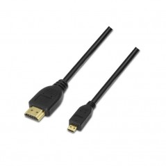 Cable Micro HDMI Aisens A119-0117 HDMI Macho - Micro HDMI Macho 1.8m Negro