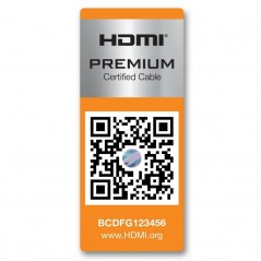 Cable HDMI 2.0 4K Aisens A120-0118 HDMI Macho - HDMI Macho 0.5m Certificado Negro