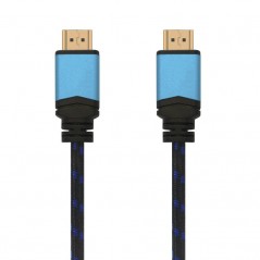 Cable HDMI 2.0 4K Aisens A120-0355 HDMI Macho - HDMI Macho 0.5m Negro Azul