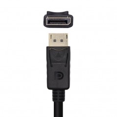 Cable Conversor Aisens A125-0459 Displayport Macho - HDMI Macho 1m Negro