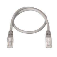 Cable de Red RJ45 UTP Aisens A133-0176 Cat.5e 50cm Gris