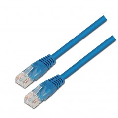 Cable de Red RJ45 UTP Aisens A133-0190 Cat.5e 50cm Azul