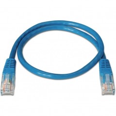 Cable de Red RJ45 UTP Aisens A133-0190 Cat.5e 50cm Azul
